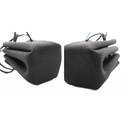 Hermes Vespa Pouch Leather Black YT — view 8
