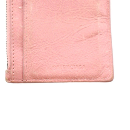 Balenciaga le City Long Card Case Leather Charm Pink YT — view 5