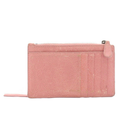 Balenciaga le City Long Card Case Leather Charm Pink YT — view 3