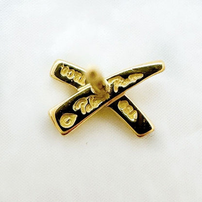 Tiffany & Co Kiss Yellow Gold Earrings — view 8