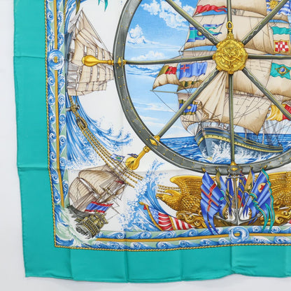 Hermes Vive le Vent Carre 90 Silk Scarf — view 4