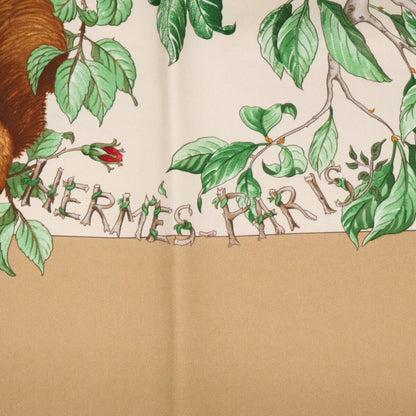 Hermes AU Coeur Des Bois In The Forest Silk Scarf — view 4