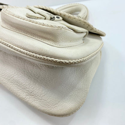 Dior Handbag Gaucho White — view 8
