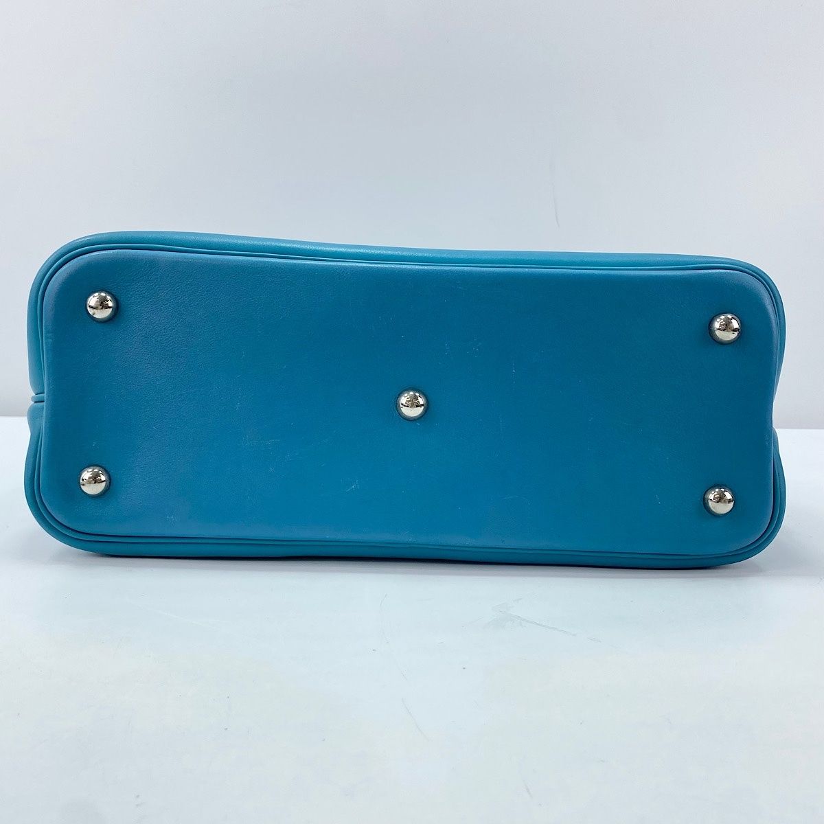 Hermes Handbag Bolide 1923 Blue — view 7