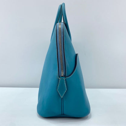 Hermes Handbag Bolide 1923 Blue — view 6