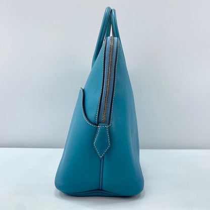 Hermes Handbag Bolide 1923 Blue — view 5