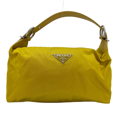 Prada Shoulder Bag Tessuto Nylon Triangle Logo