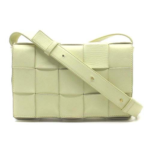 Bottega Veneta Cassette Shoulder Bag Crossbody Maxi Intrecciato Lambskin