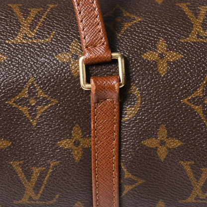 Louis Vuitton Papillon 26 Handbag Monogram Brown Leather Gold Vintage 4 — view 8