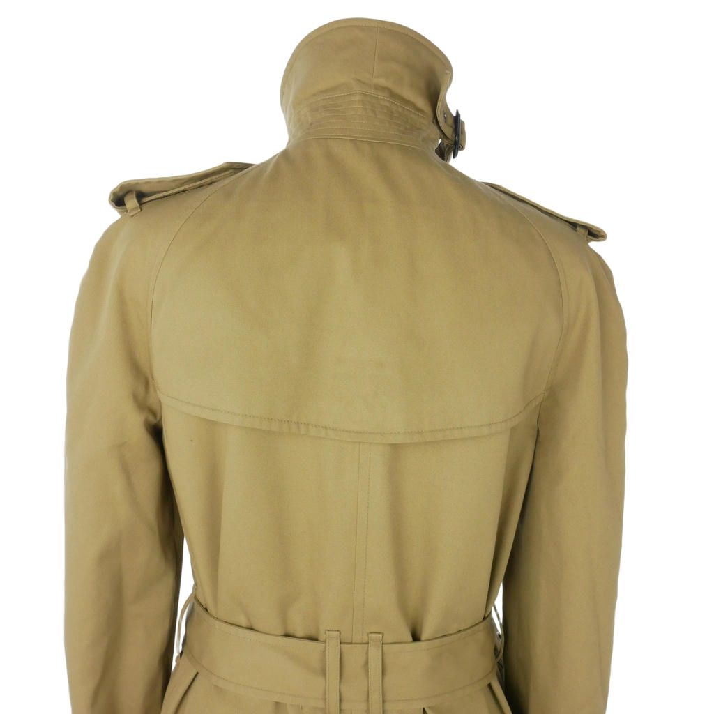 Saint Laurent Paris Trench Coat Long Length Beige — view 5