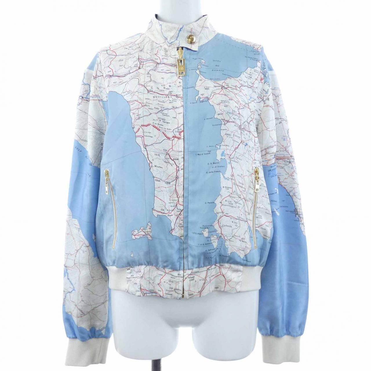 Louis Vuitton Reversible Map Print Jacket
