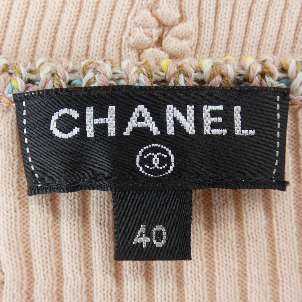 Chanel Knit Sweater Pink — view 5