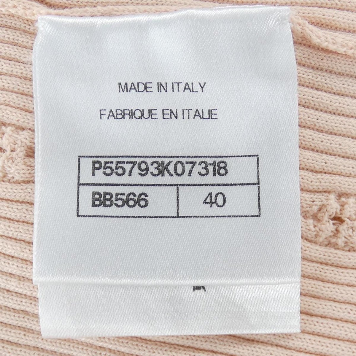 Chanel Knit Sweater Pink — view 4