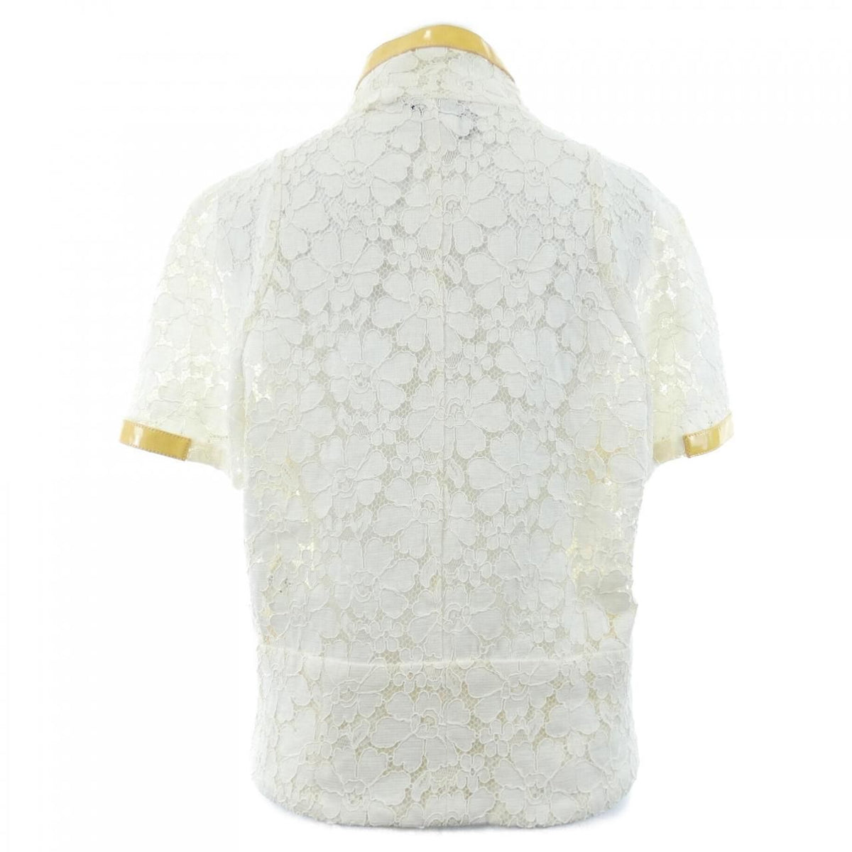 Chanel Collarless Jacket Yellow — view 2