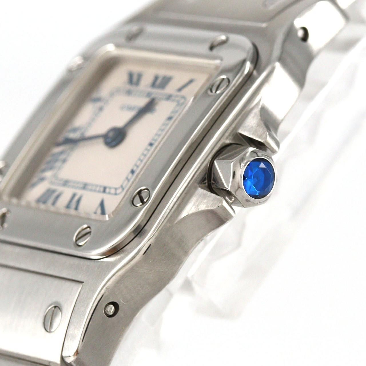 Cartier Santos Galbee SM SS Quartz Watch — view 2