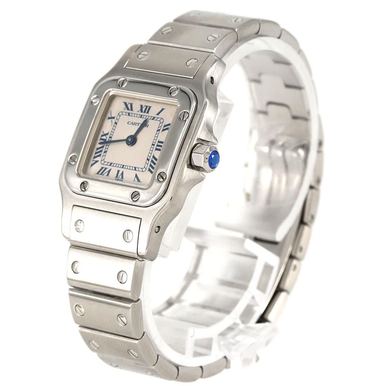 Cartier Santos Galbee SM SS Quartz Watch — view 4