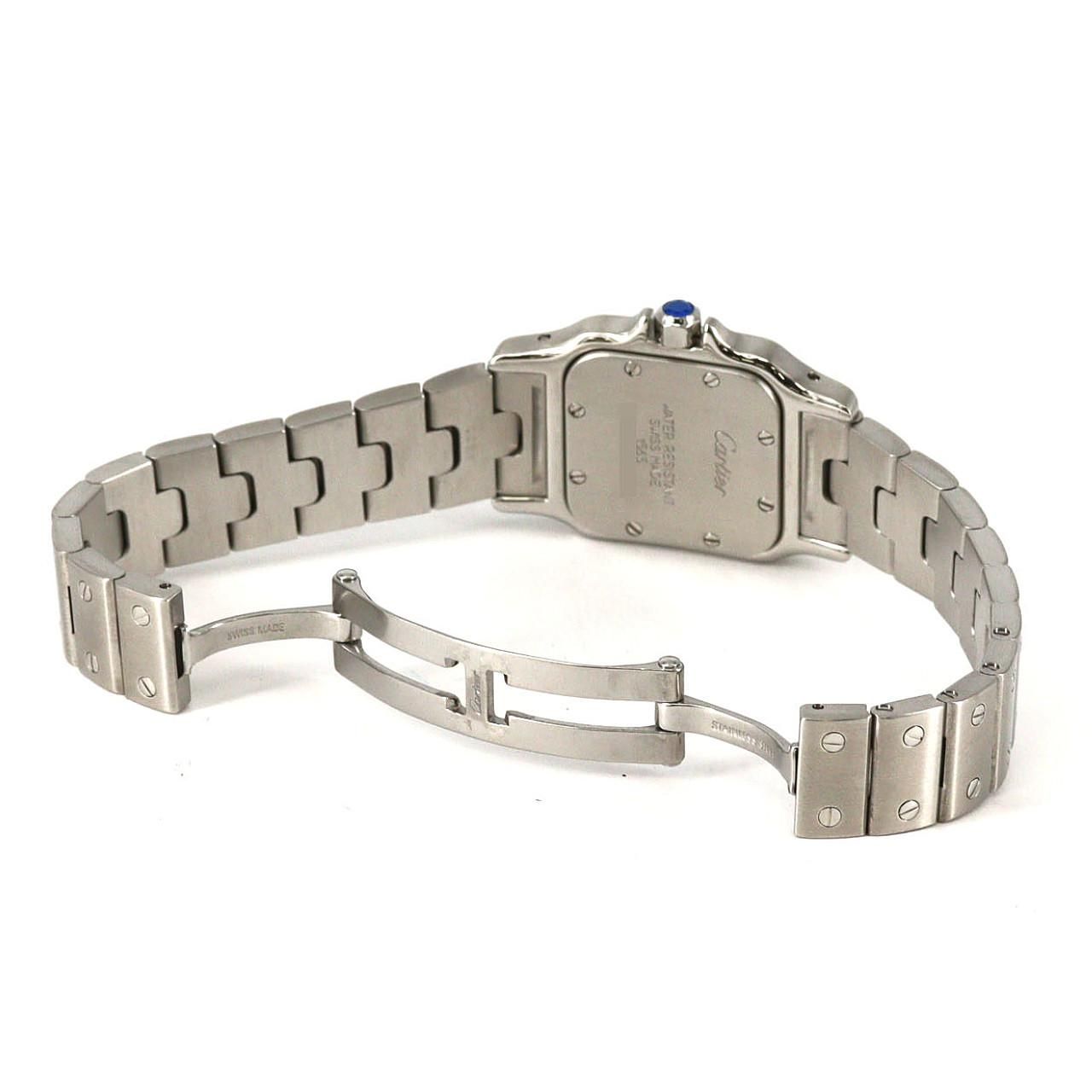 Cartier Santos Galbee SM SS Quartz Watch — view 7
