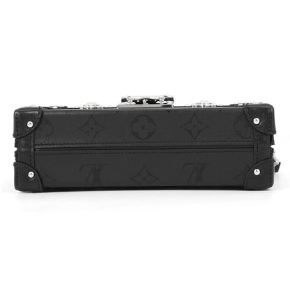 Louis Vuitton Shoulder Bag Monogram Wet Petite 2-Way Clutch Black — view 3