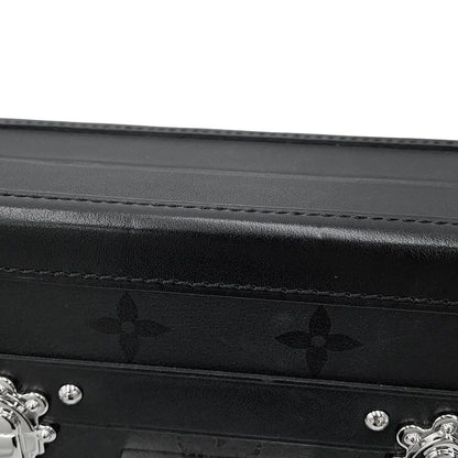 Louis Vuitton Shoulder Bag Monogram Wet Petite 2-Way Clutch Black — view 8