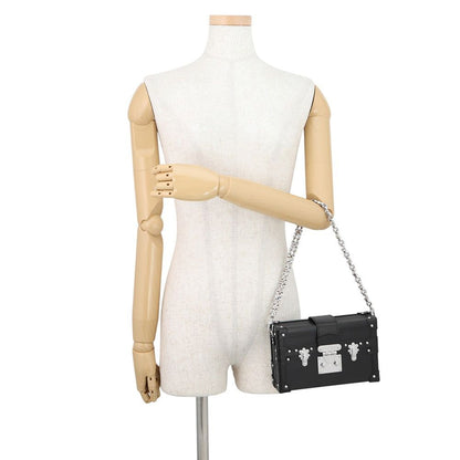 Louis Vuitton Shoulder Bag Monogram Wet Petite 2-Way Clutch Black — view 4