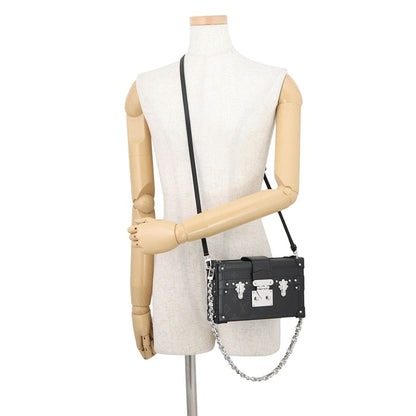 Louis Vuitton Shoulder Bag Monogram Wet Petite 2-Way Clutch Black — view 5