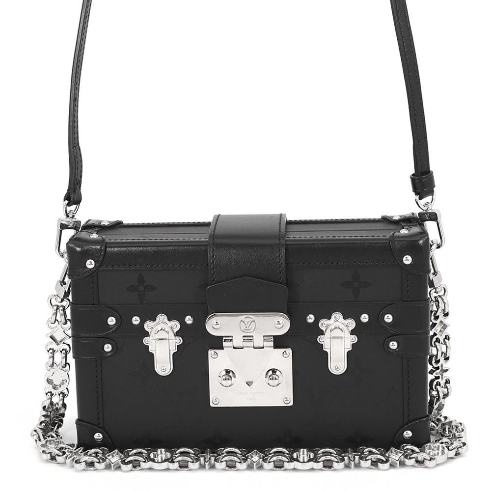 Louis Vuitton Shoulder Bag Monogram Wet Petite 2-Way Clutch Black