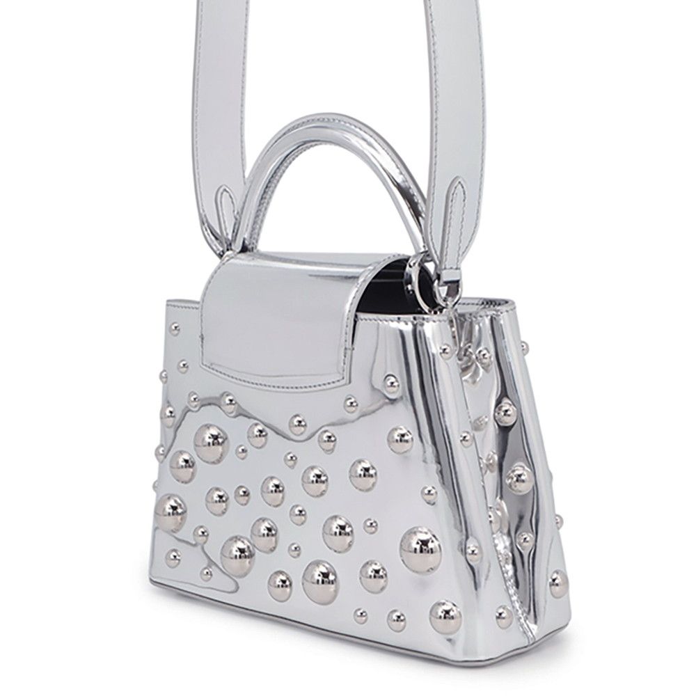 Louis Vuitton Leather LV Yk Capucines BB Metal Dot 2-Way Shoulder Bag Yayoi — view 2
