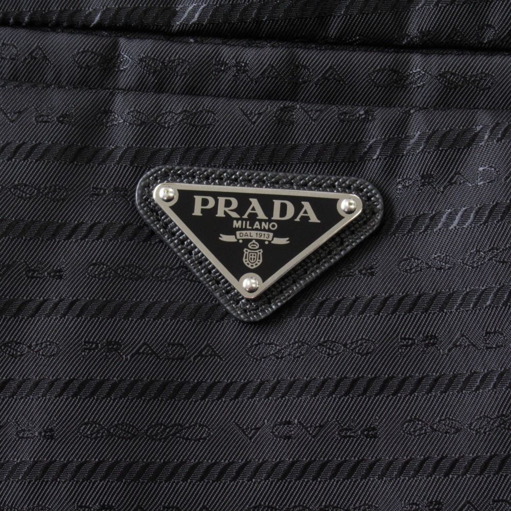 Prada Re-Nylon Easy Wide Pants 40 Black — view 4