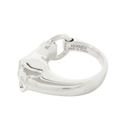 Hermes Galop PM Ring 55 Silver — view 4