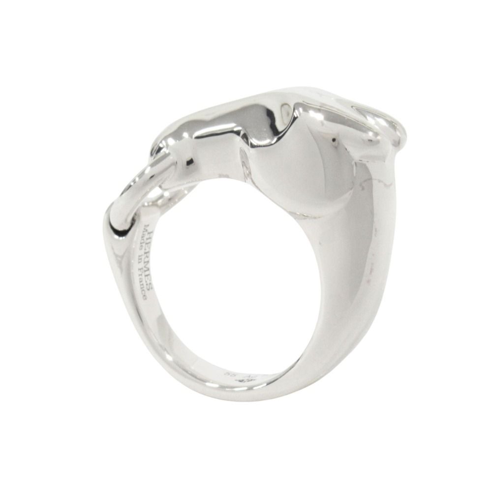 Hermes Galop PM Ring 55 Silver — view 3