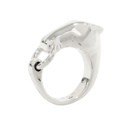 Hermes Galop PM Ring 55 Silver — view 2