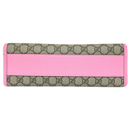 Gucci Children's GG Supreme Strawberry Tote Bag Beige — view 4