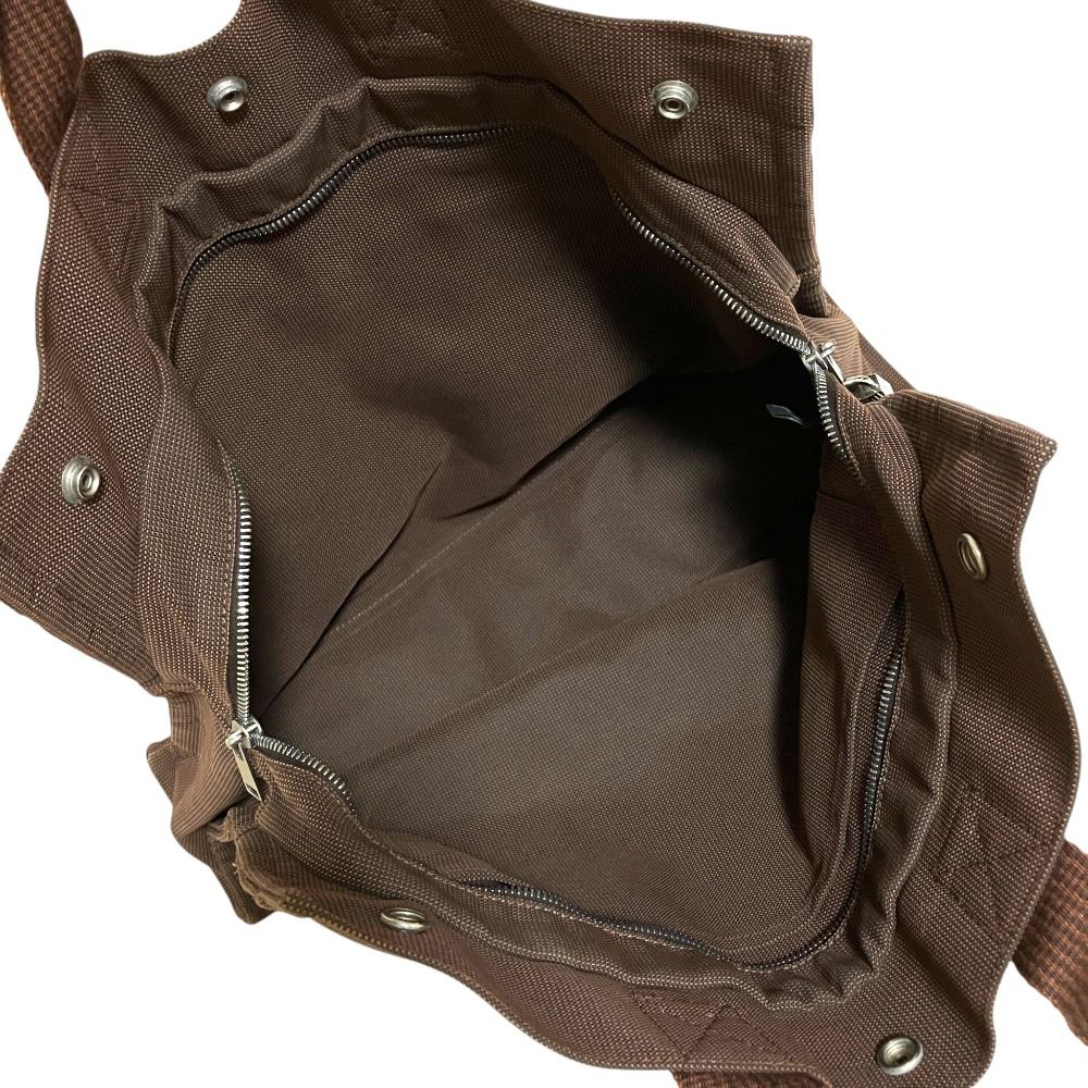 Hermes Herline MM Tote Bag Brown — view 8