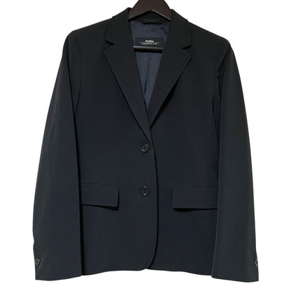 Max Mara Weekend Line Tailored Jacket Trousers Suit Set Black — view 2
