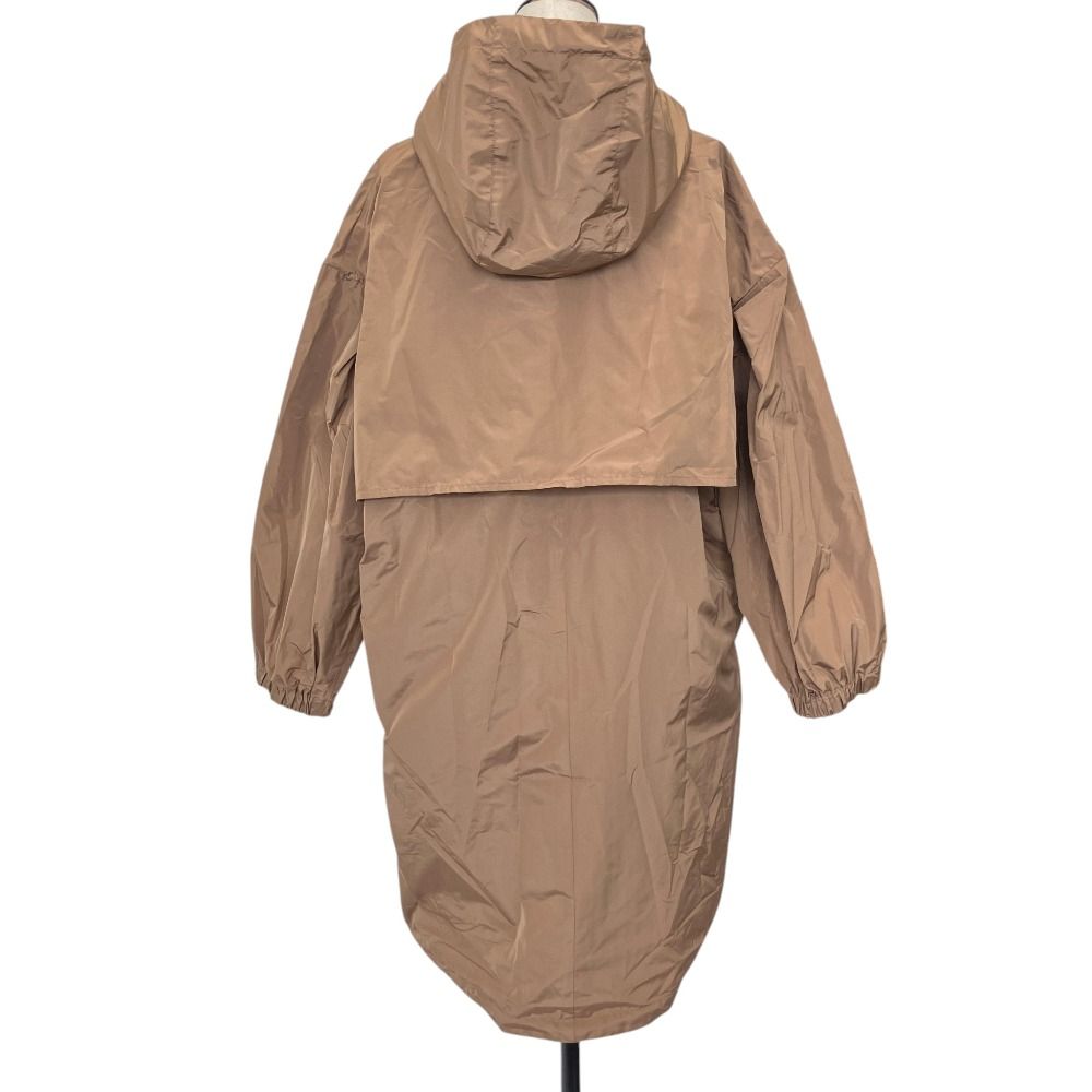 Max Mara the Cube Mtcdeserto Technical Taffeta Jacket 38 Beige — view 2