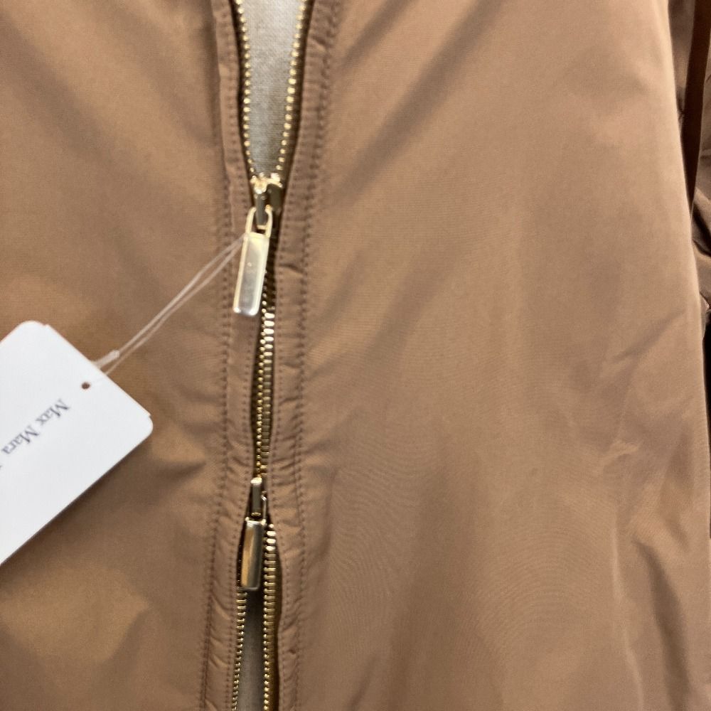 Max Mara the Cube Mtcdeserto Technical Taffeta Jacket 38 Beige — view 6
