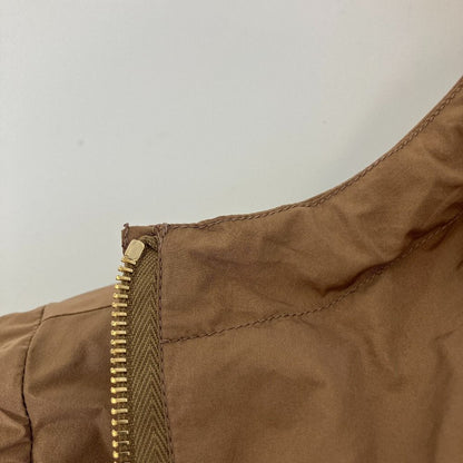 Max Mara the Cube Mtcdeserto Technical Taffeta Jacket 38 Beige — view 8