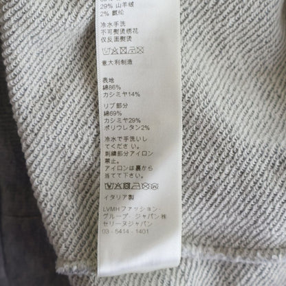 Celine Hooded Sweater Embroidered with 16 Number Logo Print Cashmere Blend — view 8