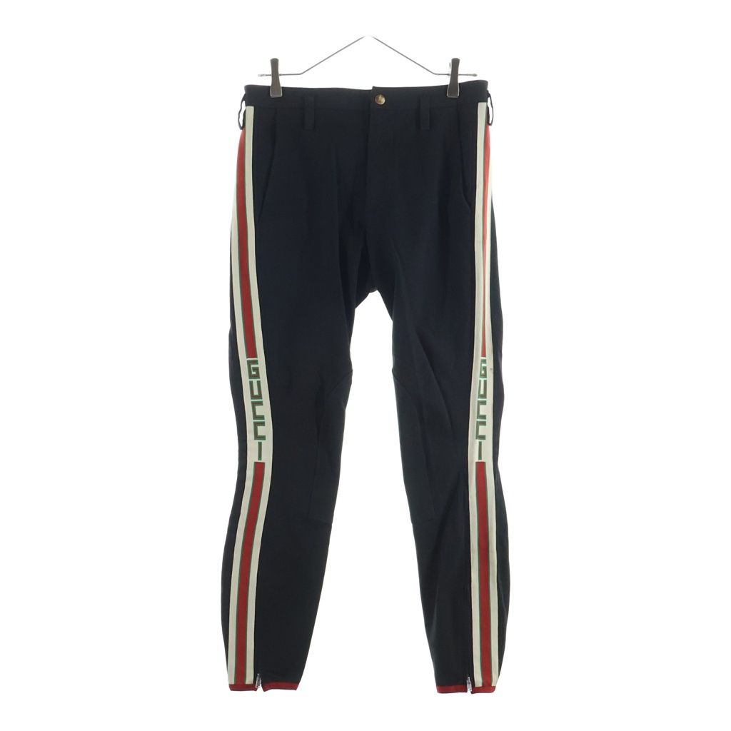 Gucci Sideline Stretch Pants Cotton Black