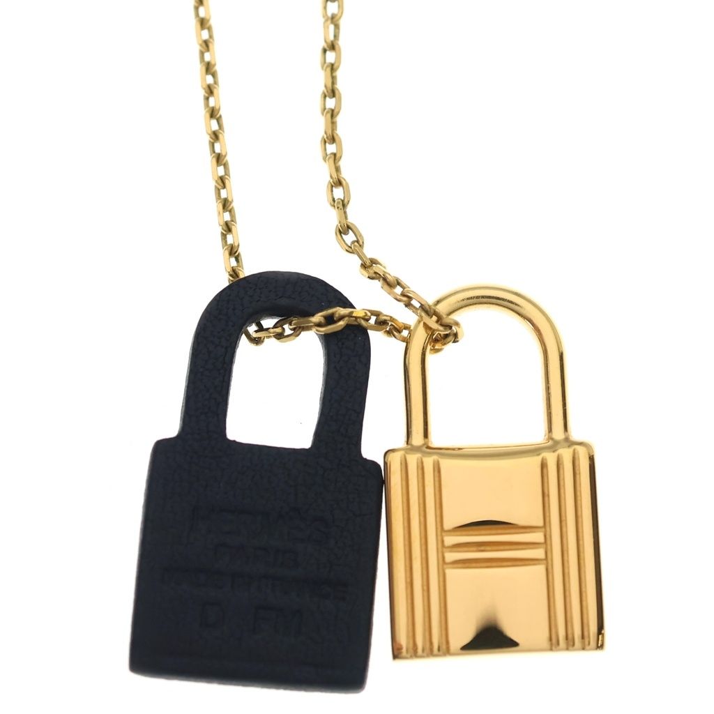 Hermes O'Kelly PM Pendant Chain Gold — view 3