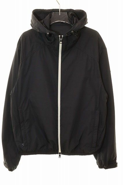 Moncler Clapier Back Print Shell Jacket 2 Black
