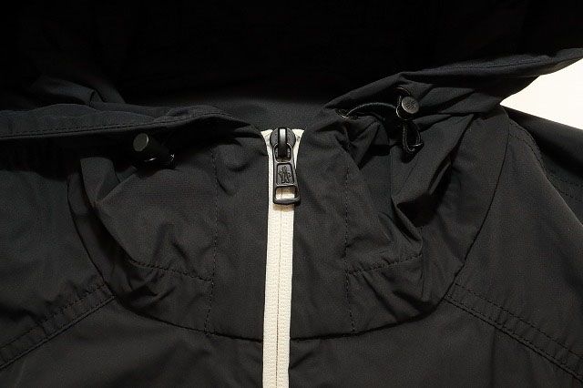 Moncler Clapier Back Print Shell Jacket 2 Black — view 6