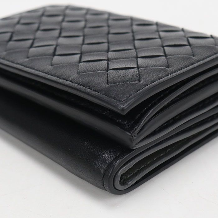 Bottega Veneta Trifold Wallet Lambskin — view 8
