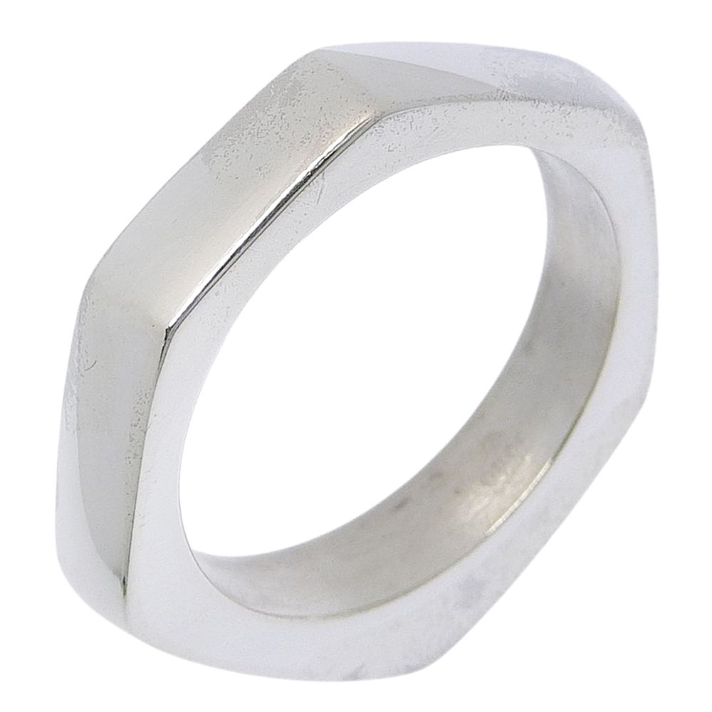Gucci Octagon 925 Sterling Silver Ring