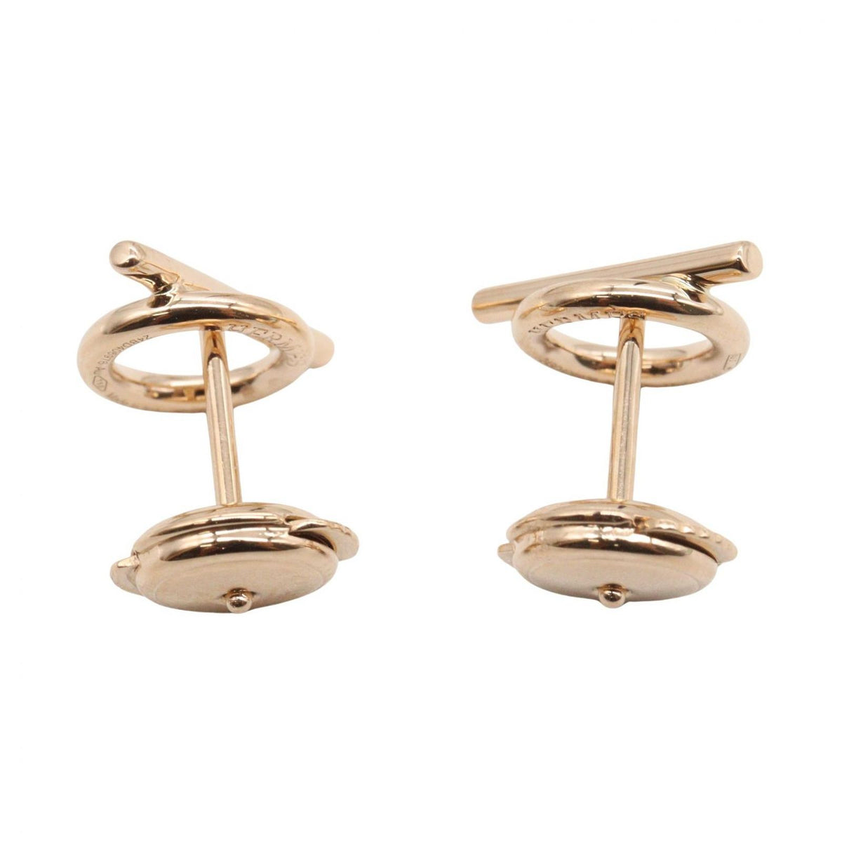 Hermes Earrings Finesse 18K Pink Gold — view 2