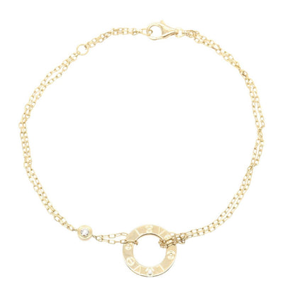 Cartier Bracelet Love Circle 17.5 19.5 18K Diamond