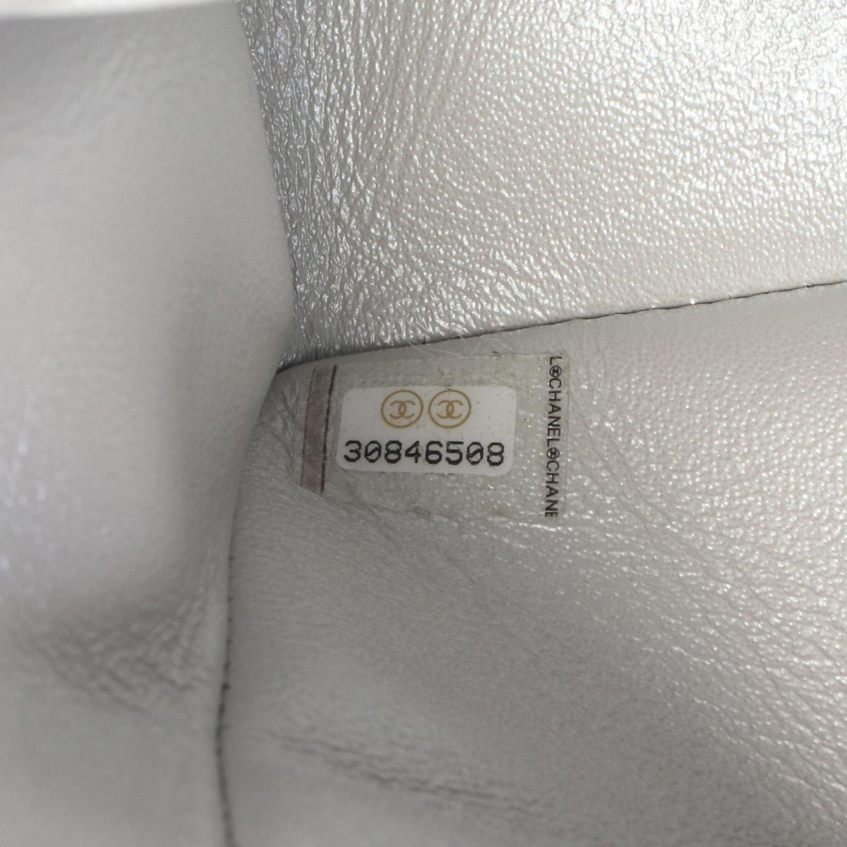 Chanel Shoulder Bag 2.55 Quilted Mademoiselle Chain Silver Leather Double Flap — view 5