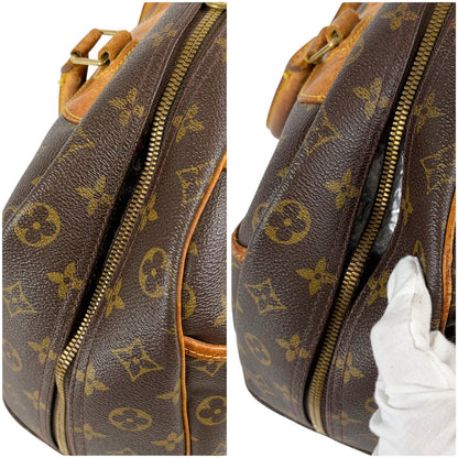 Louis Vuitton Deauville Top Handle Bag Handbag Monogram Lambskin — view 7
