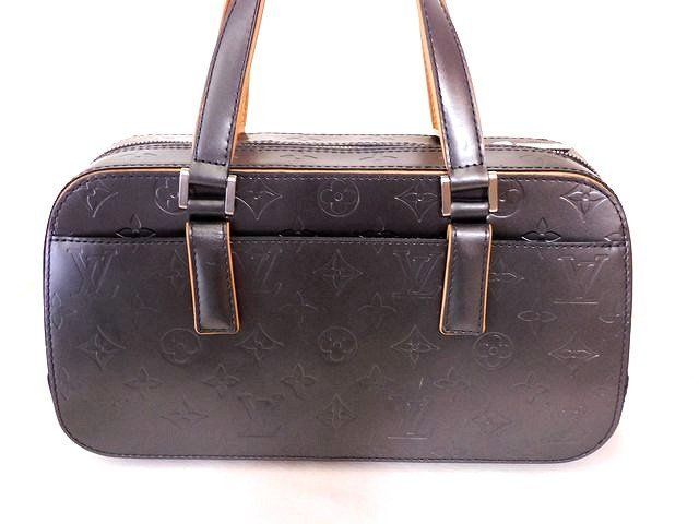Louis Vuitton Shelton Handbag Monogram Matte Noir