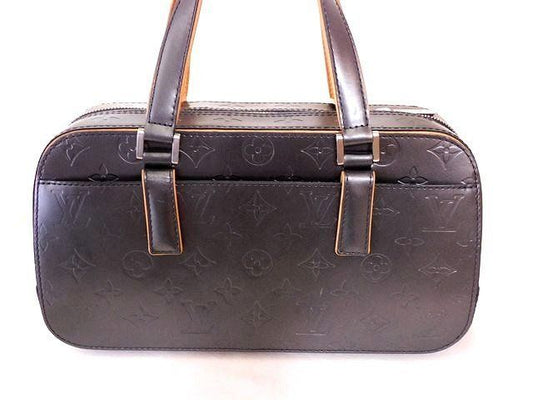 Louis Vuitton Shelton Handbag Monogram Matte Noir